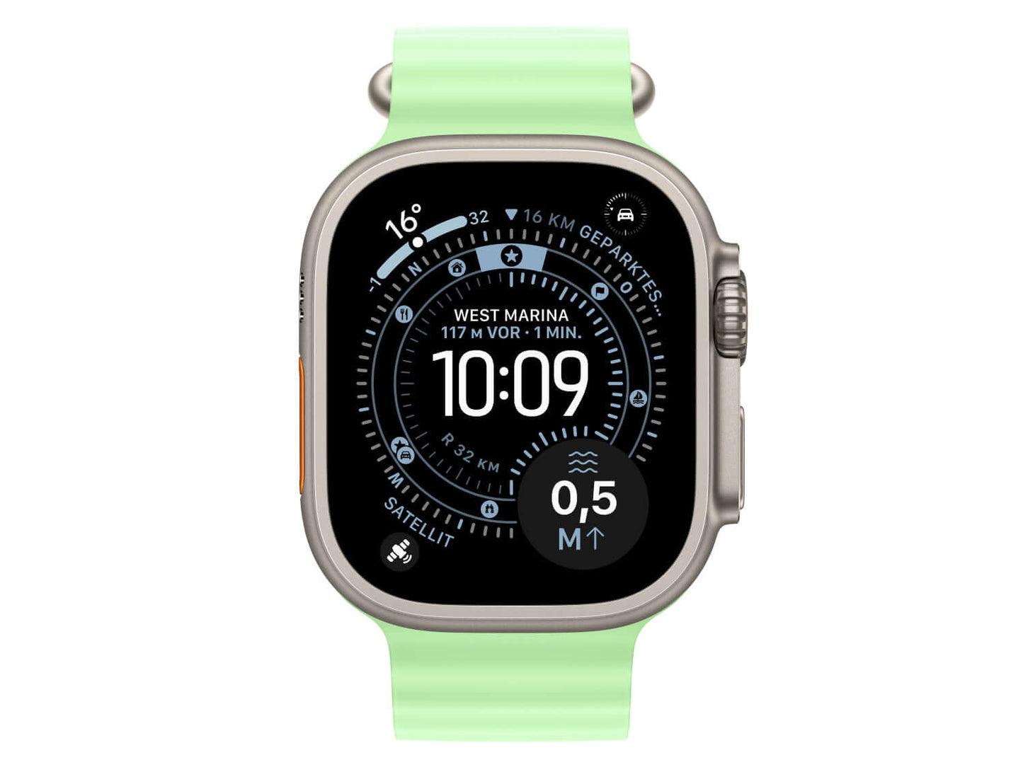 Apple Watch Ultra 3 49 mm S10 Ultra 3 Titangehäuse Natur Silber günstig gebraucht kaufen