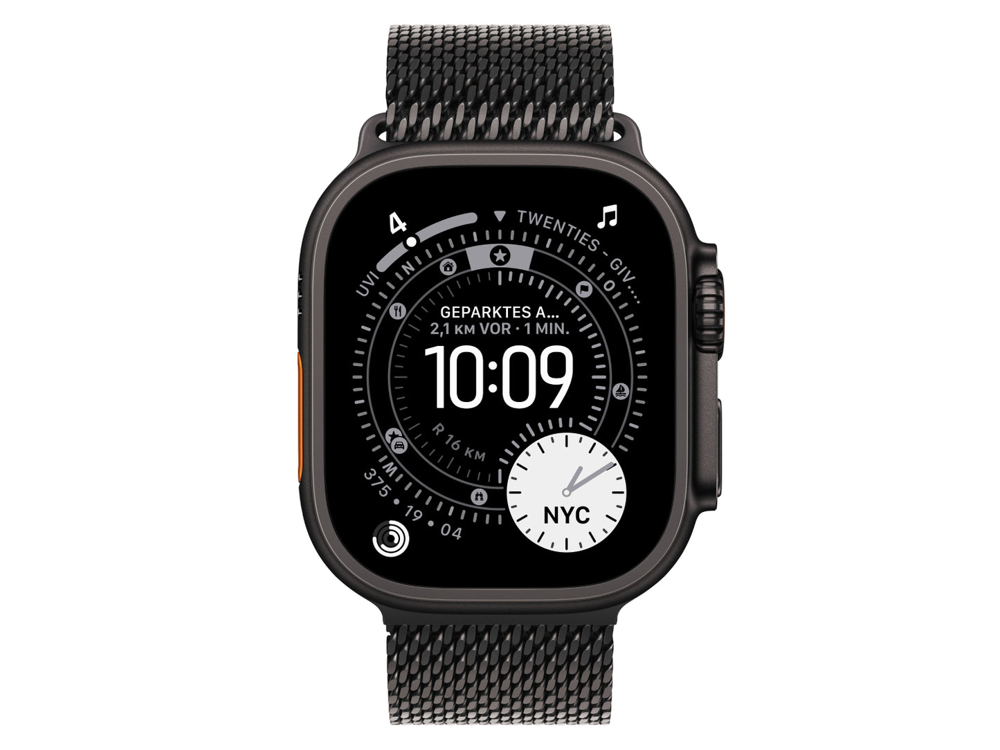 Apple Watch Ultra 3 49 mm S10 Ultra 3 Titangehäuse Schwarz Schwarz günstig gebraucht kaufen