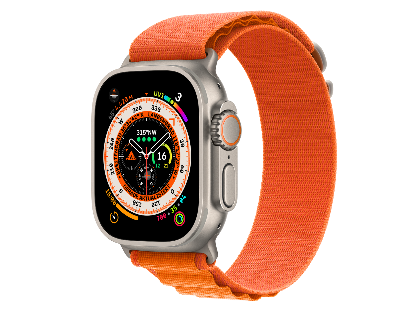 Apple Watch Ultra 49 mm Titangehäuse günstig gebraucht kaufen