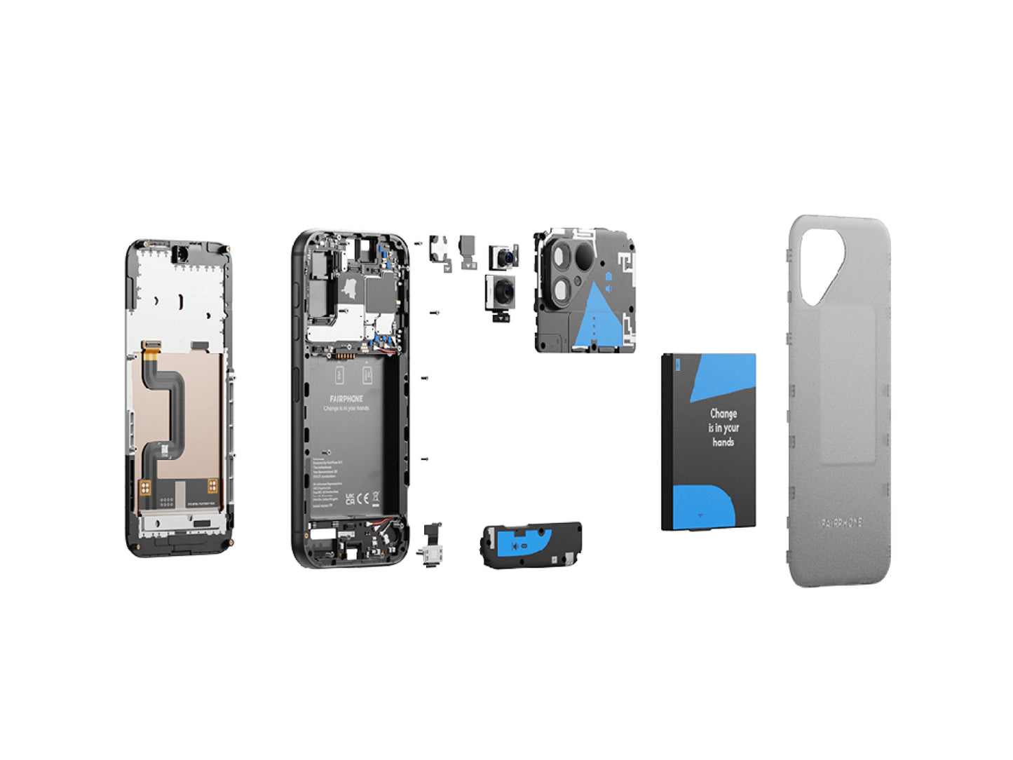 Fairphone 5 Qualcomm QCM6490 (6 nm) Transparente Edition Transparent günstig gebraucht kaufen