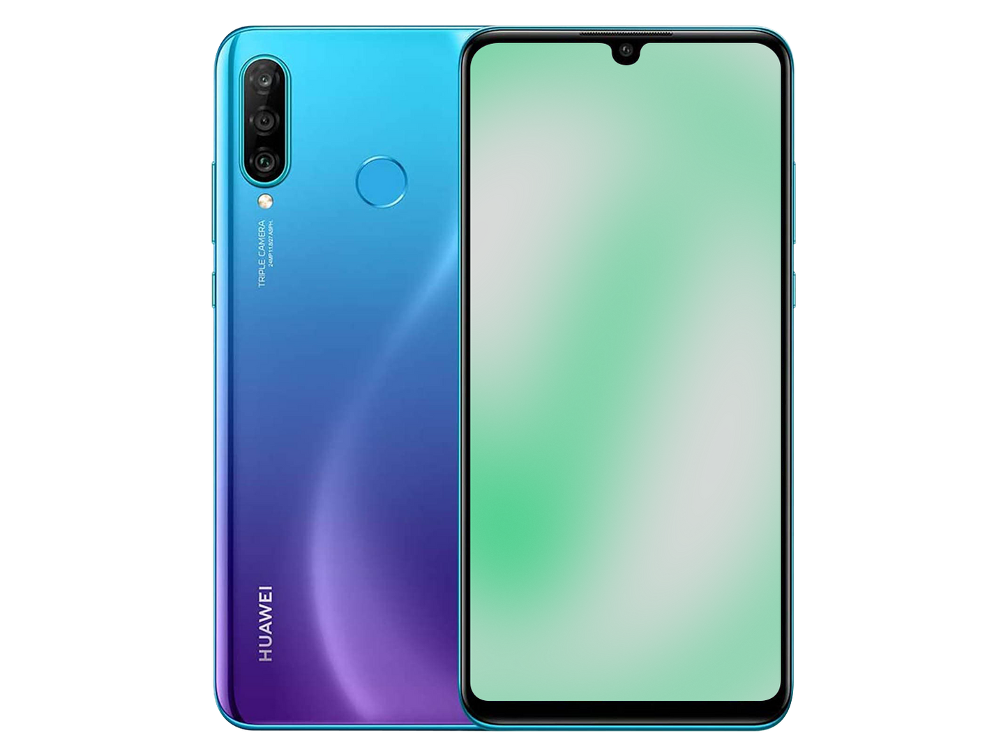 Huawei P30 lite New Edition Peacock Blue günstig gebraucht kaufen
