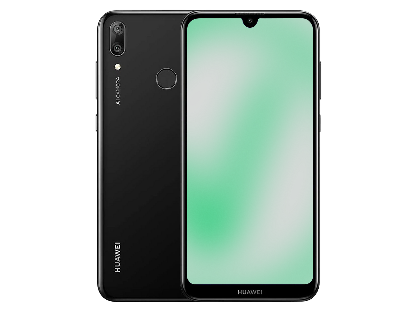 Huawei Y7 2019 Midnight Black günstig gebraucht kaufen