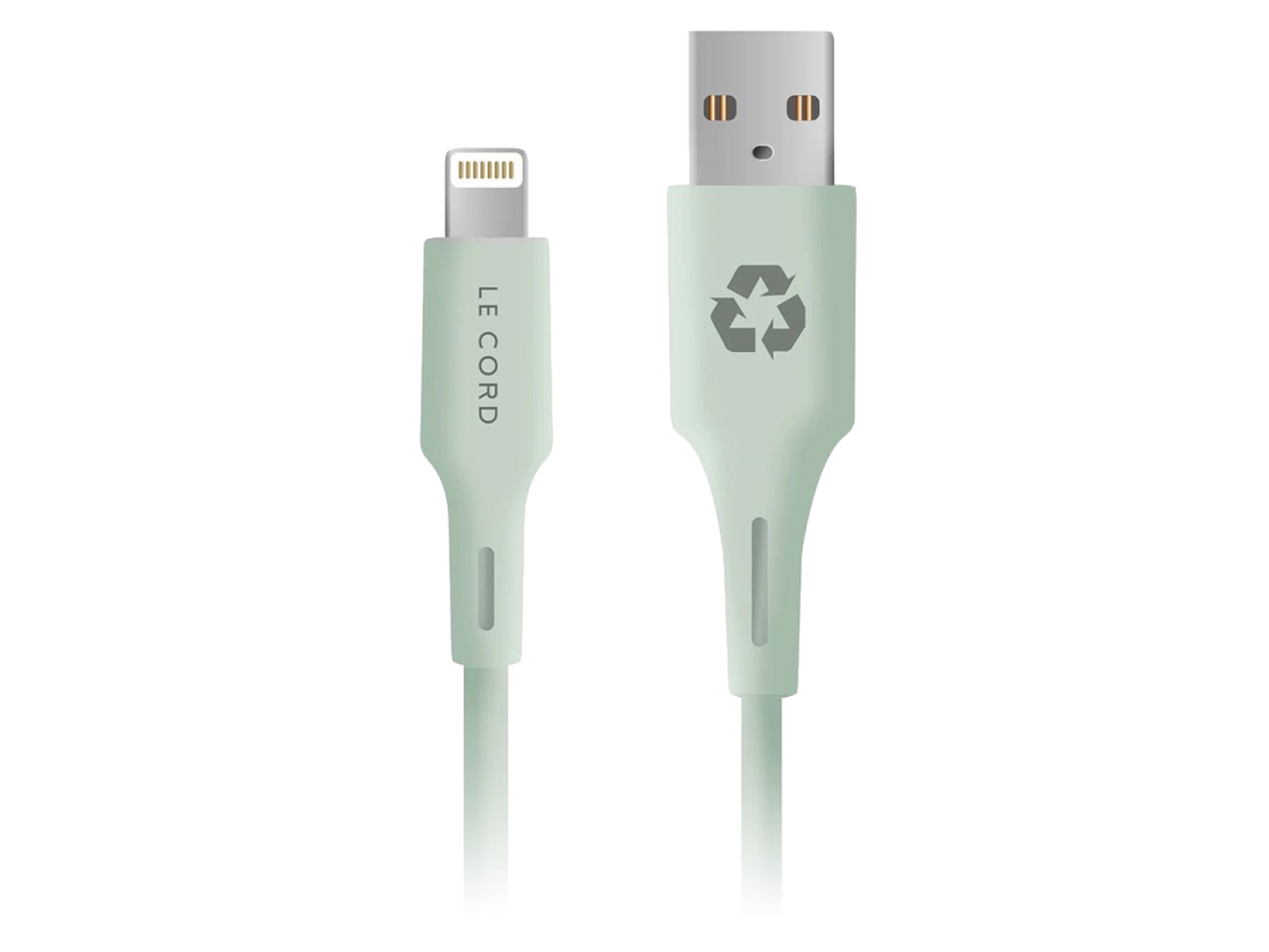 Le Cord Minimal Serie Lightning Kabel 1.2M Grün günstig kaufen