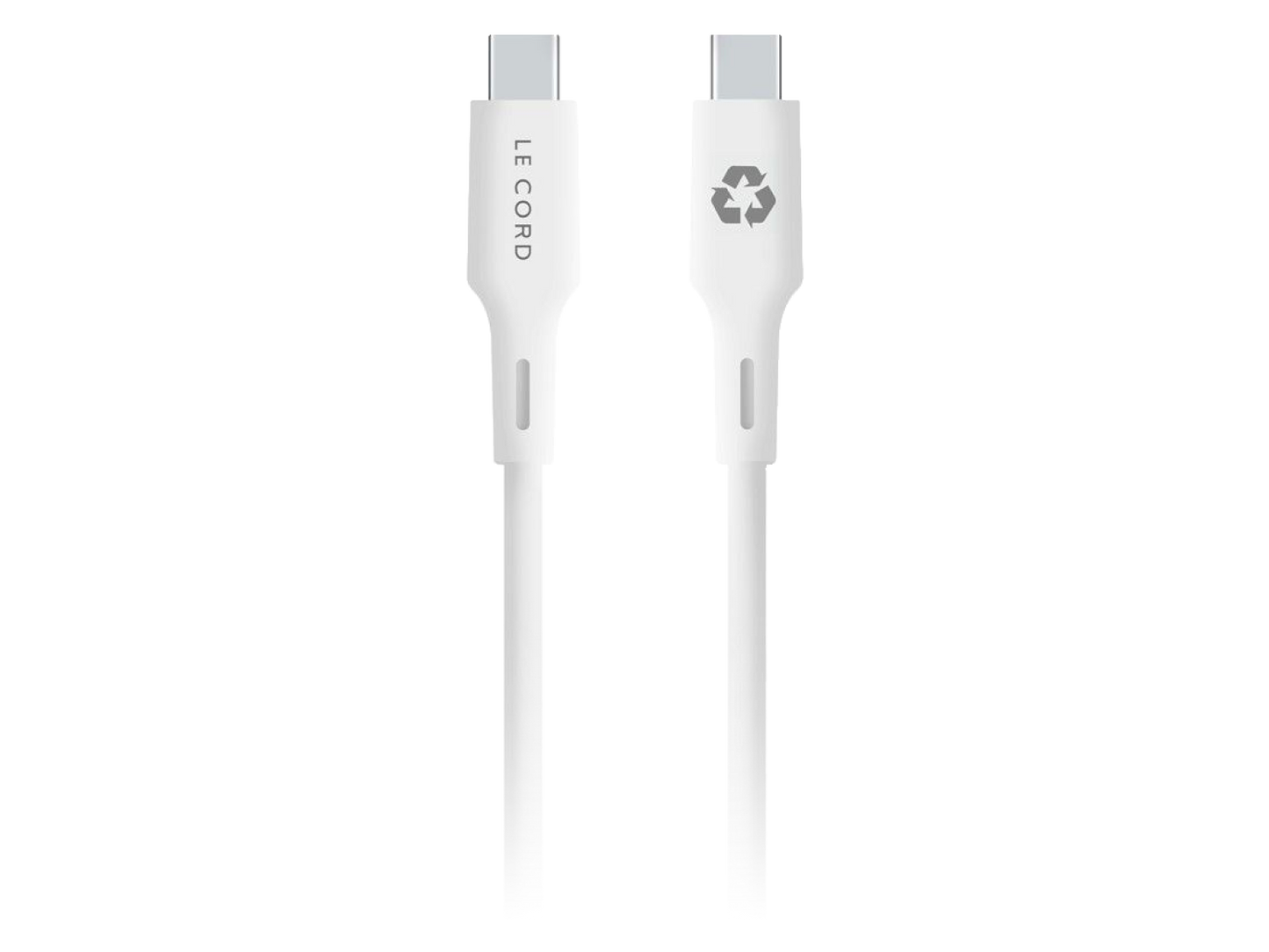 Le Cord Minimal Serie USB-C auf USB-C Kabel 1.2M Weiss günstig kaufen