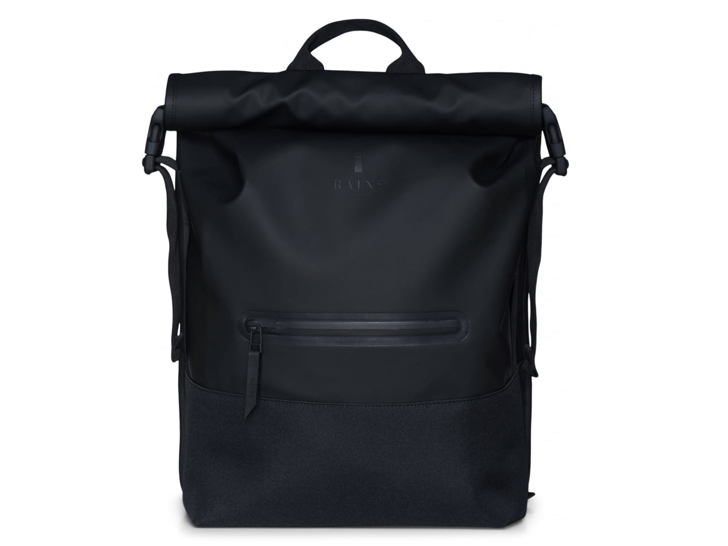 Rains Trail Rolltop Backpack Schwarz günstig kaufen