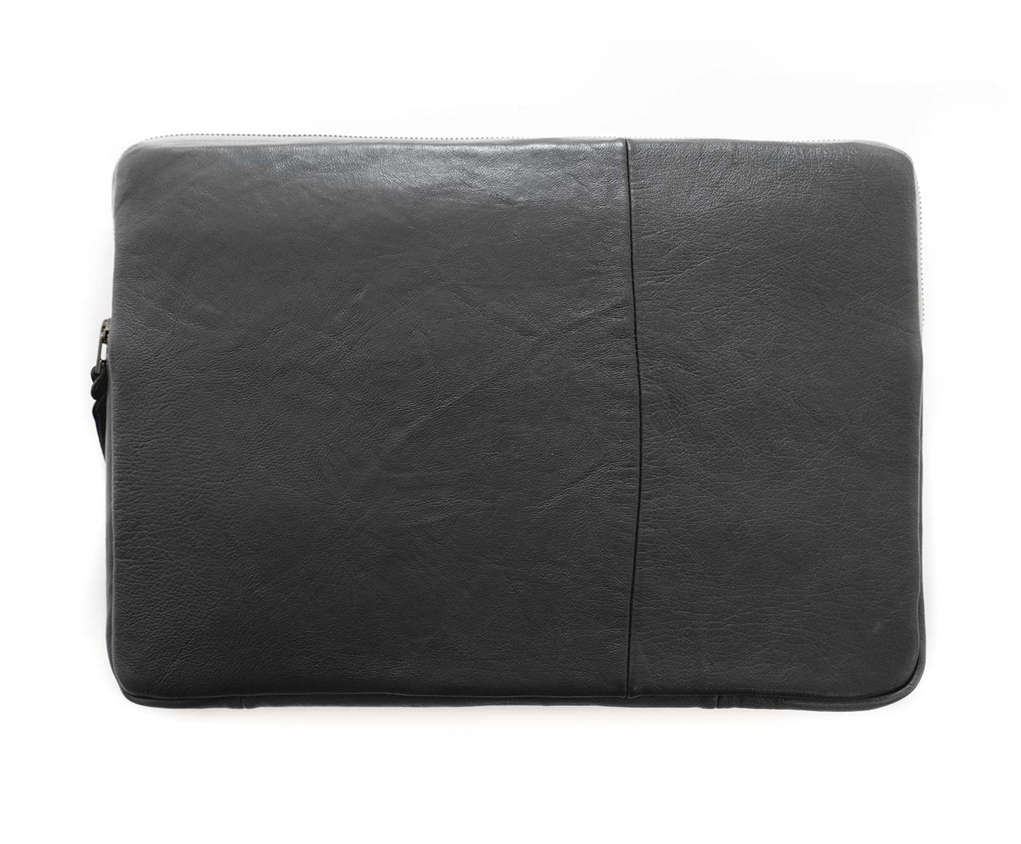 Rework Leder Sleeve für MacBook 15, Grau günstig gebraucht kaufen