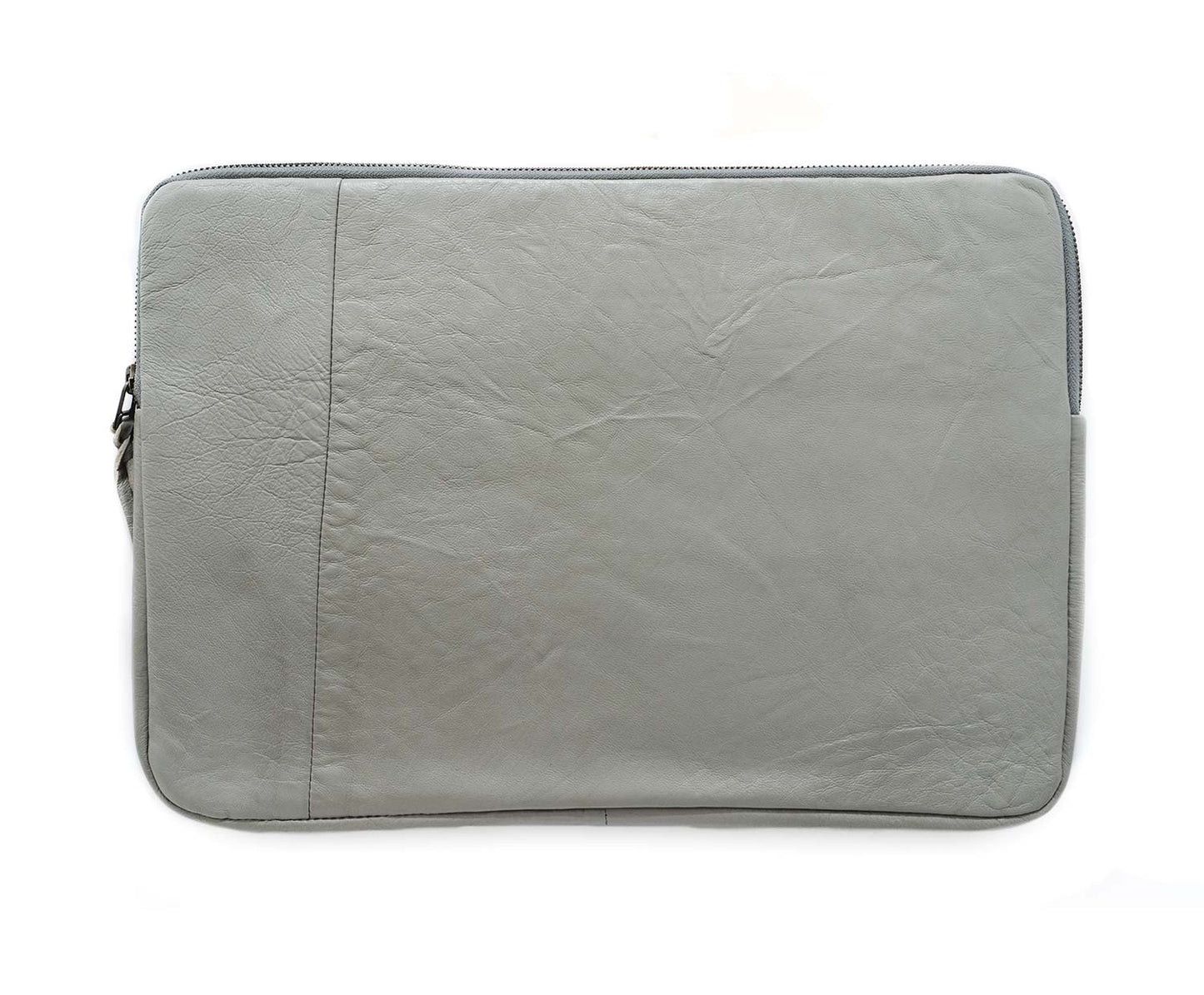 Rework Leder Sleeve für MacBook 15, Hellgrau günstig gebraucht kaufen