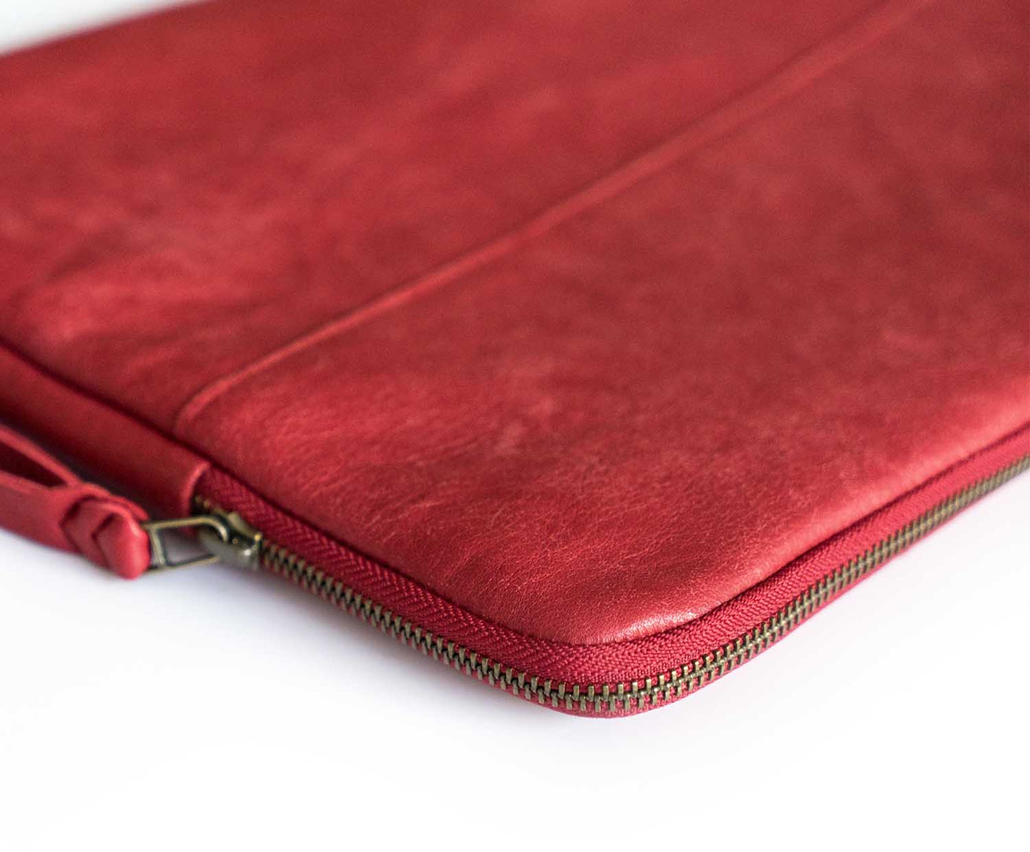 Rework Leder Sleeve rot für MacBook Pro günstig gebraucht kaufen