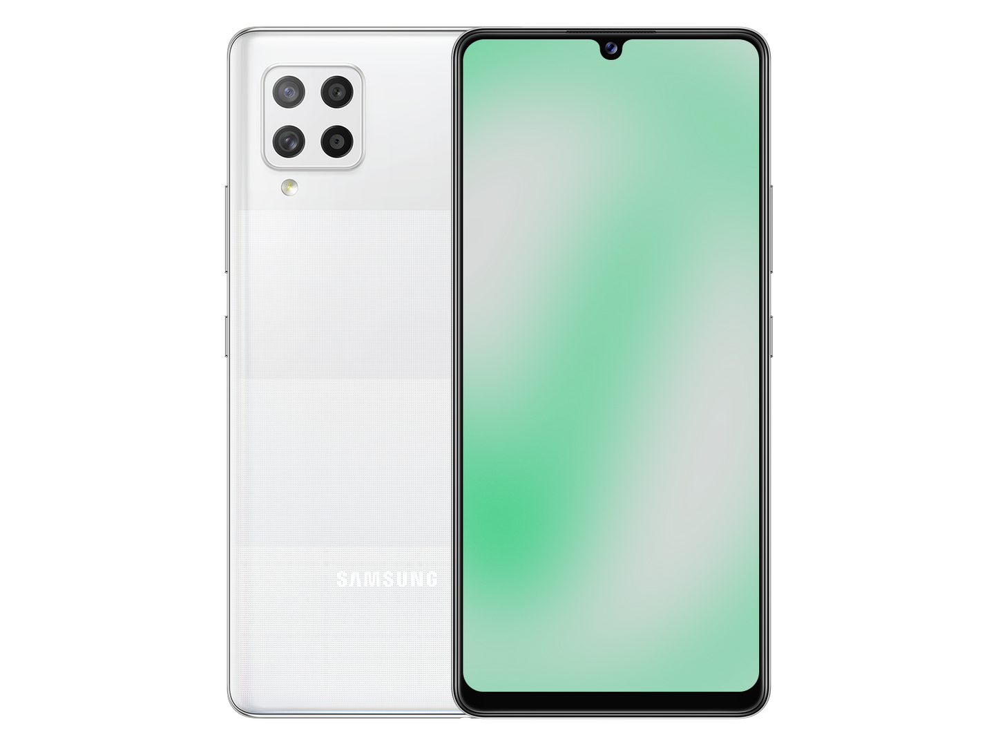 Samsung Galaxy A42 5G Prisma Dot White günstig gebraucht kaufen