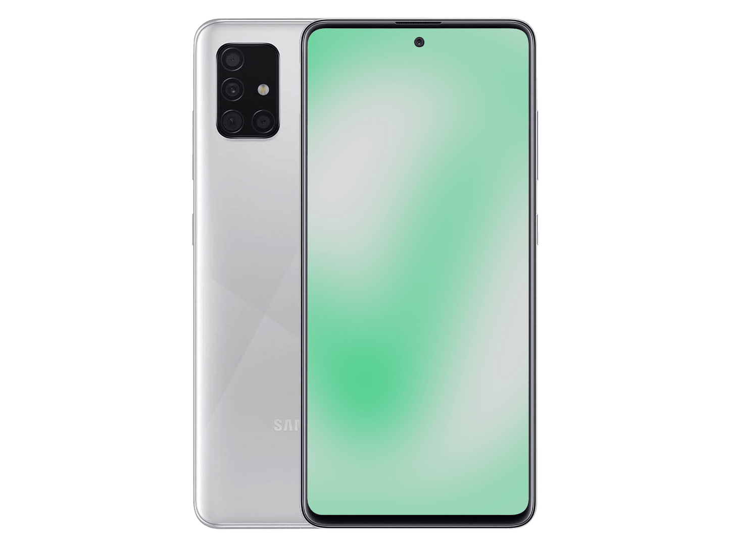 Samsung Galaxy A51 Prism Crush Silver günstig gebraucht kaufen