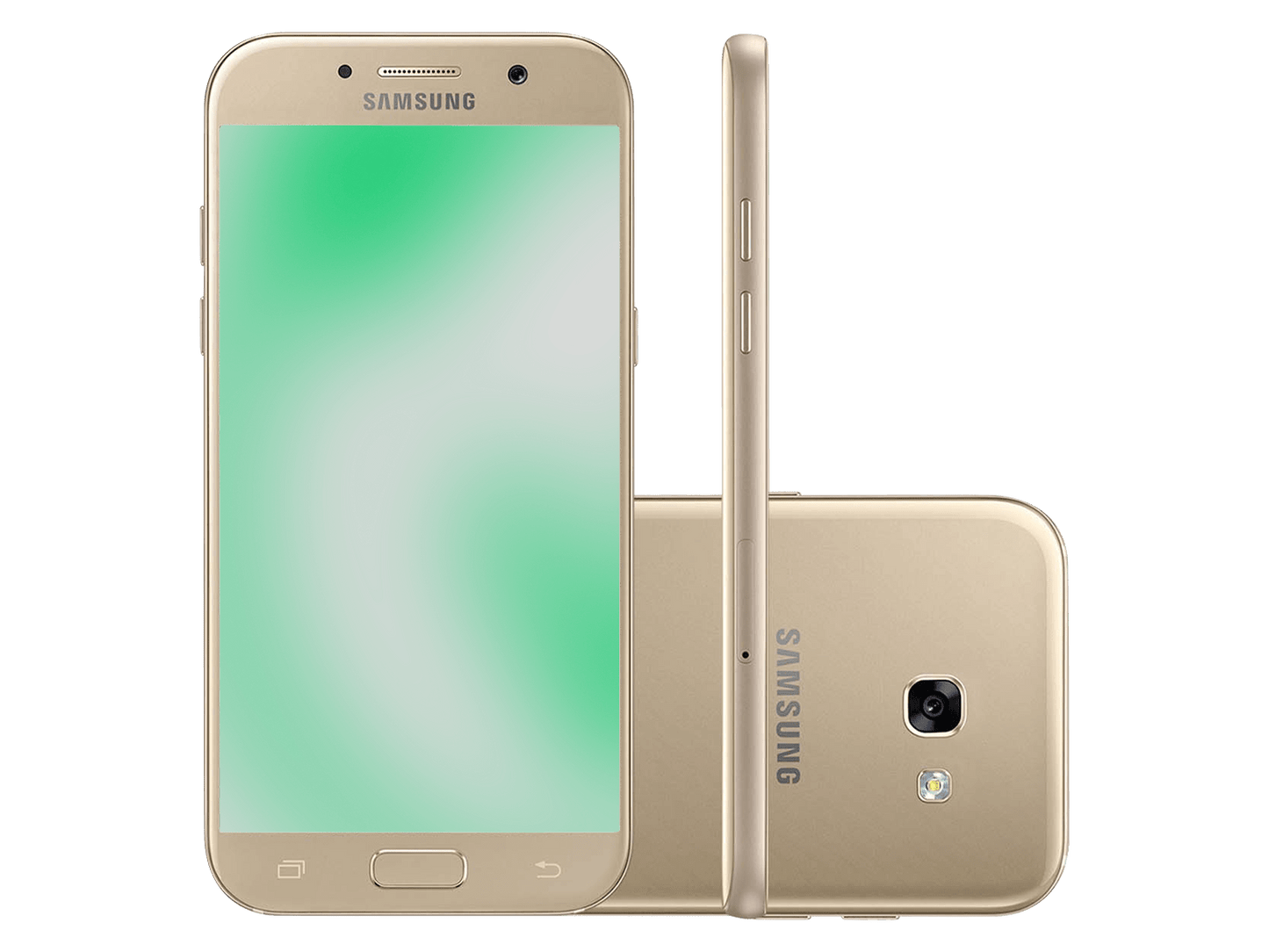 Samsung Galaxy A7 (2017) Gold Sand günstig gebraucht kaufen