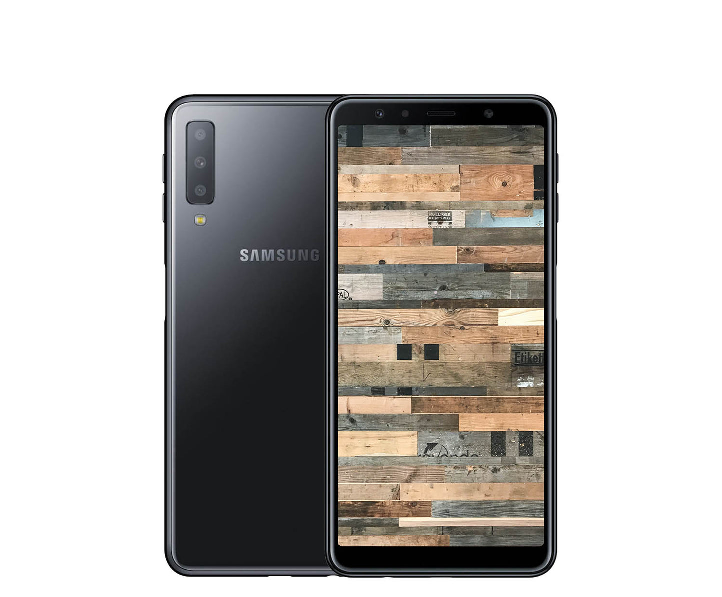 Samsung Galaxy A7 (2018) Black günstig gebraucht kaufen