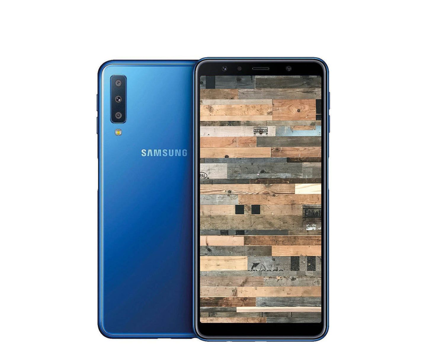 Samsung Galaxy A7 (2018) Blue günstig gebraucht kaufen