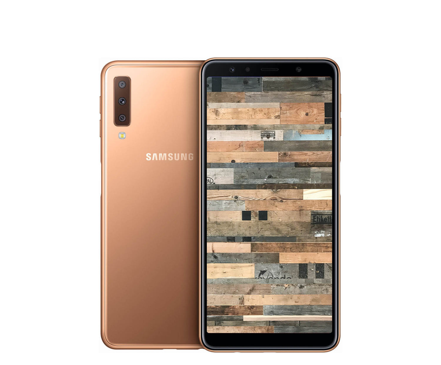 Samsung Galaxy A7 (2018) Gold günstig gebraucht kaufen