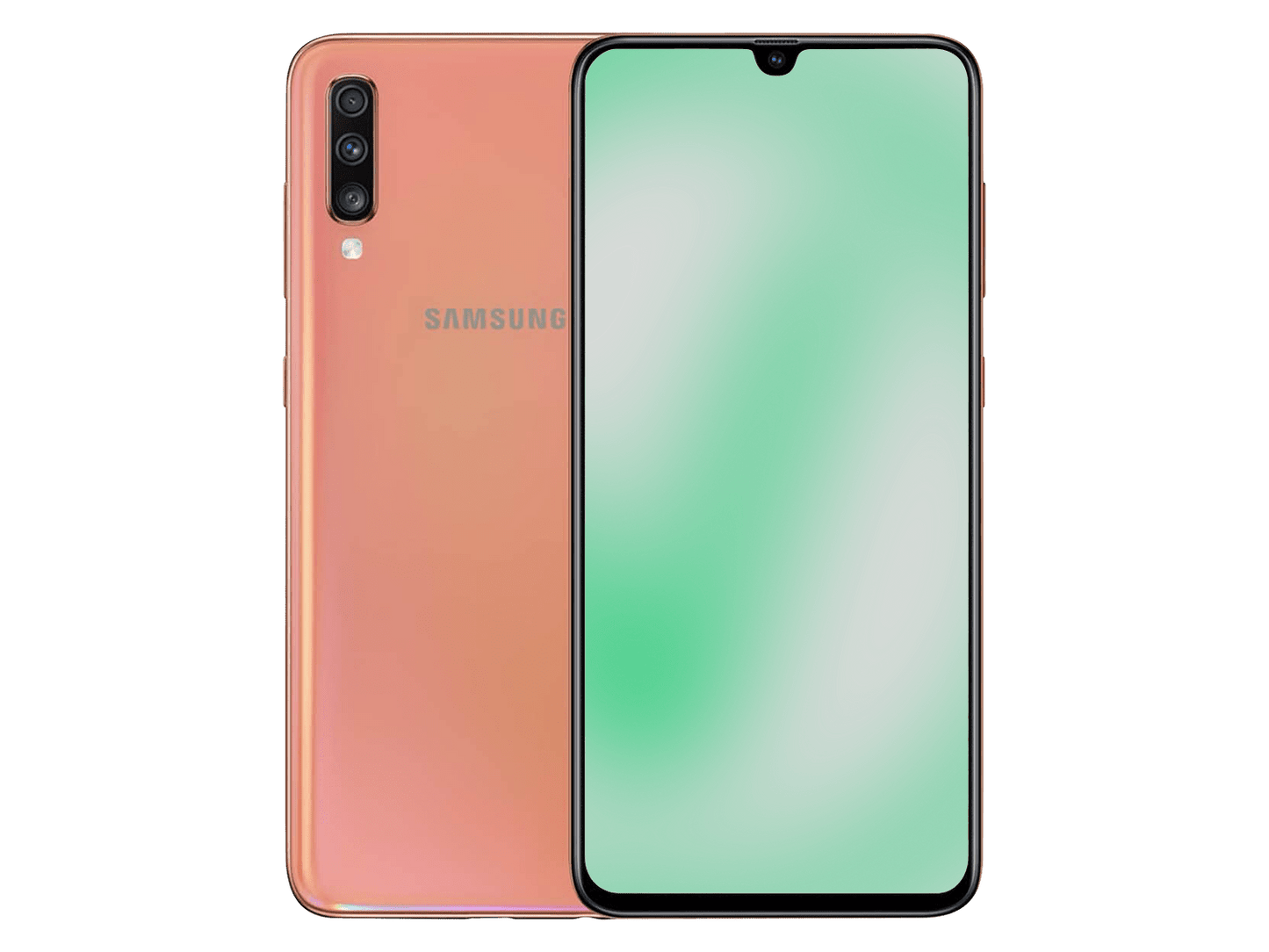 Samsung Galaxy A70 Coral günstig gebraucht kaufen