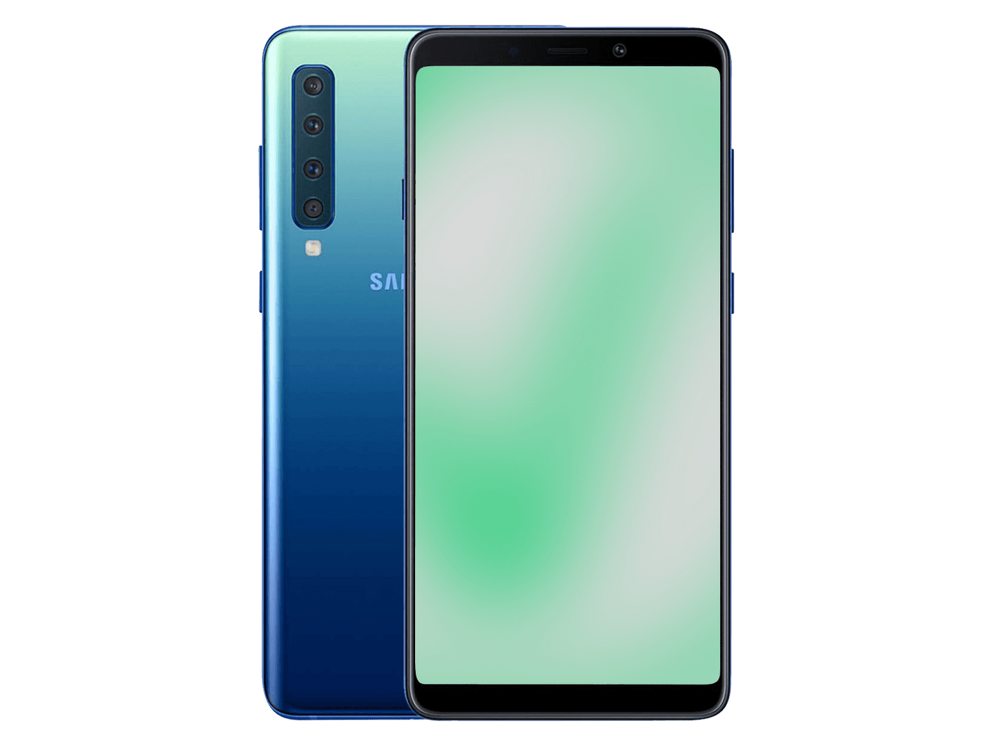 Samsung Galaxy A9 (2018) Lemonade Blue günstig gebraucht kaufen