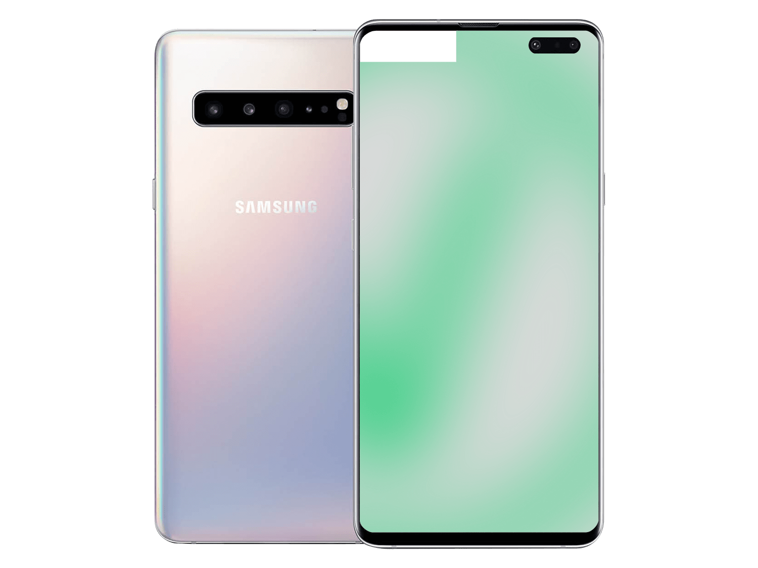 Samsung Galaxy S10 5G Dual-Sim 256 GB Crown Silver refurbished