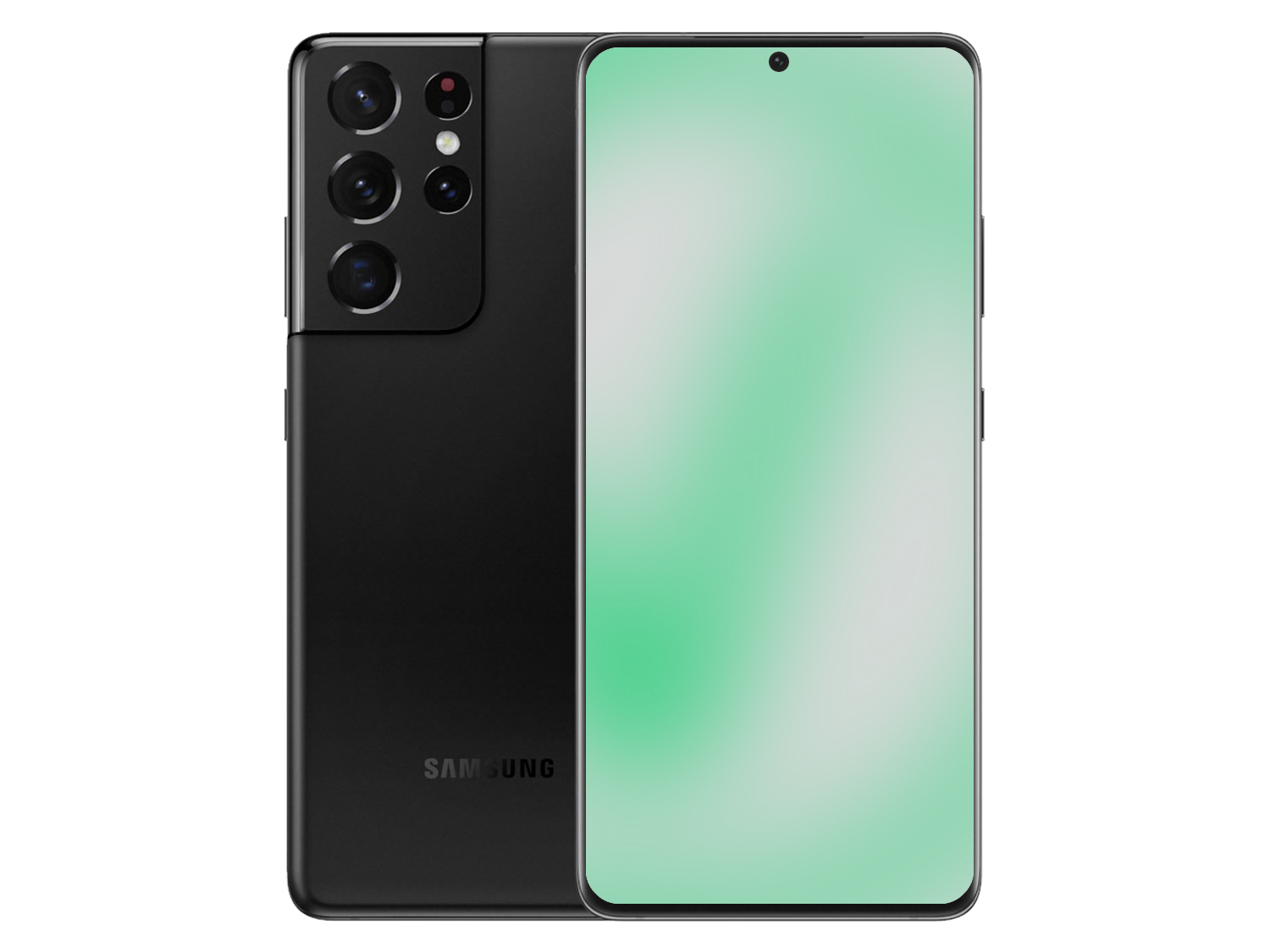 Samsung Galaxy S21 Ultra 5G Dual-Sim 256 GB Phantom Black refurbished