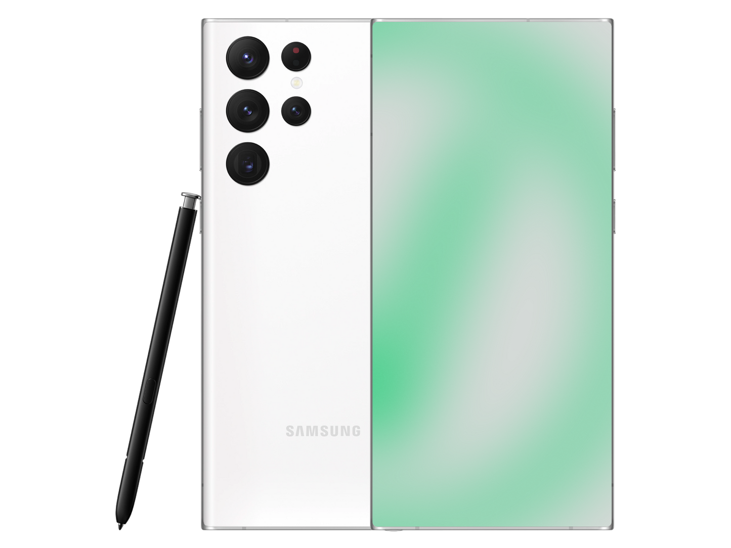 Samsung Galaxy S22 Ultra 5G Phantom White günstig gebraucht kaufen