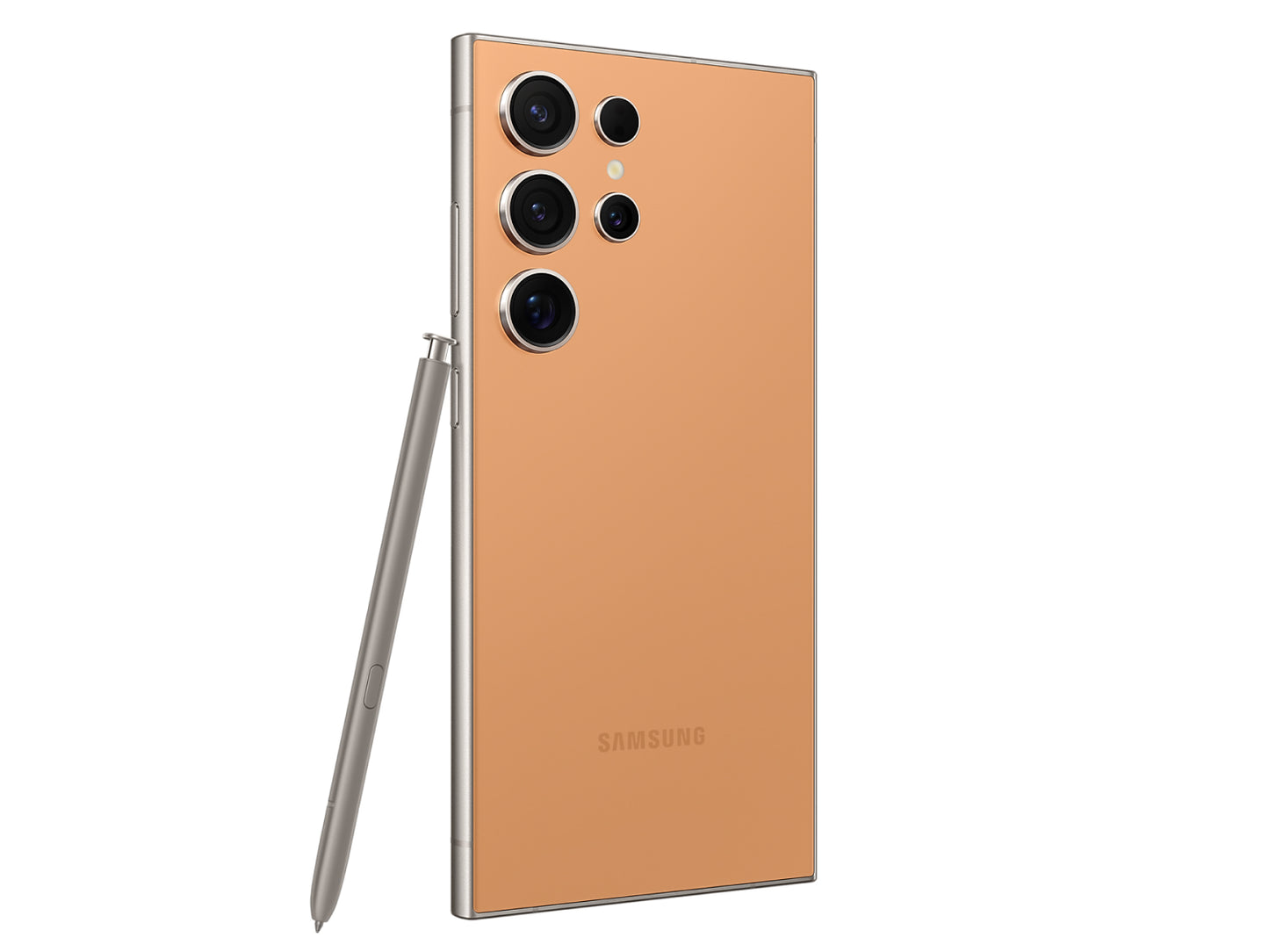 Samsung Galaxy S24 Ultra Qualcomm SM8650-AC Snapdragon 8 Gen 3 (4 nm) S24 Ultra Titanium Orange Orange günstig gebraucht kaufen