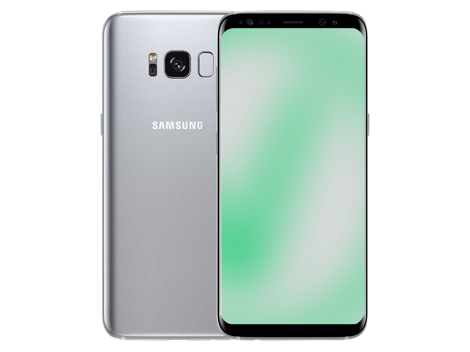 Phone S8 Arctic Silver Samsung Galaxy S8 Plus Single 64GB 4G LTE