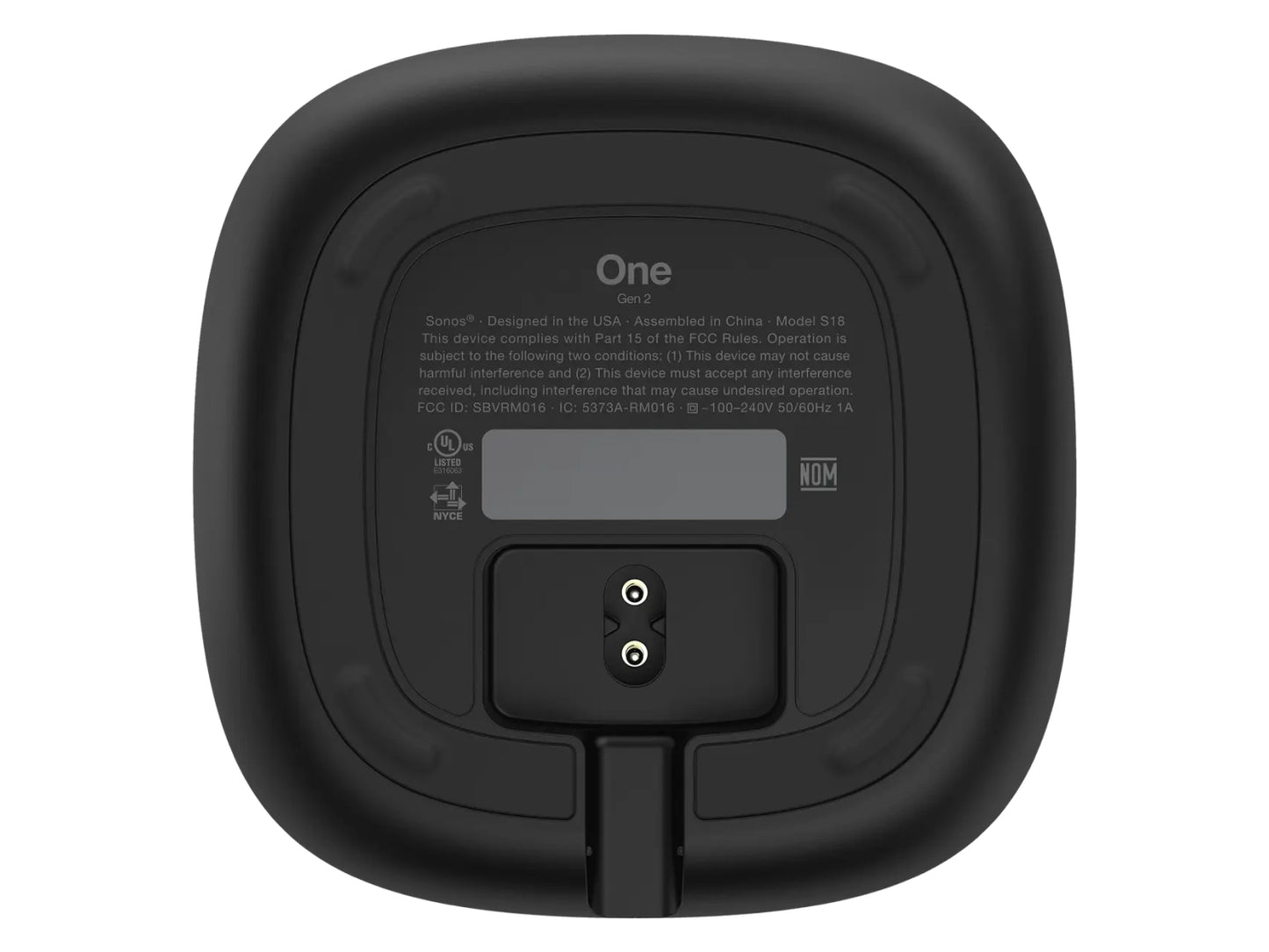 Sonos One 2. Generation Schwarz günstig gebraucht kaufen