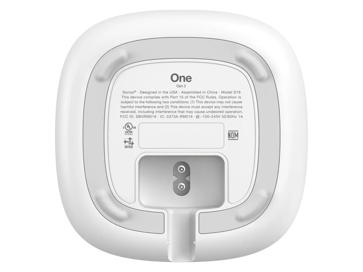 Sonos One 2. Generation Weiss günstig gebraucht kaufen