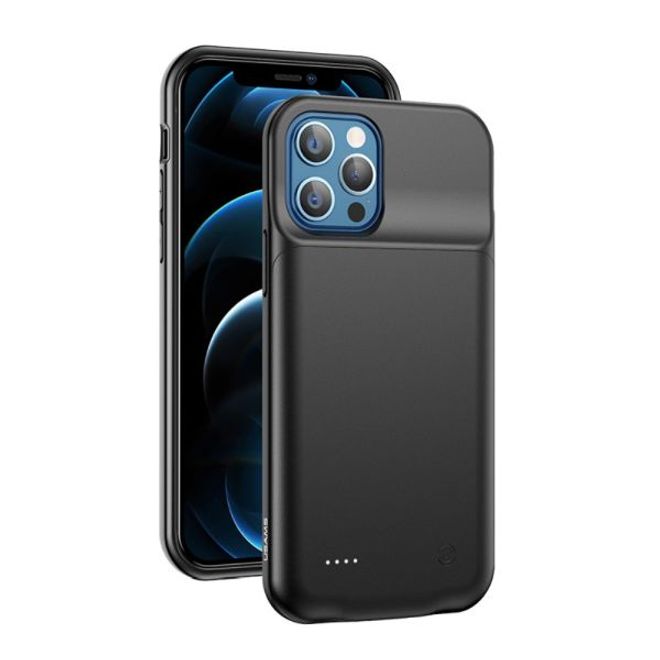 Usams iPhone 12 Pro Akku Case 4500mAh schwarz günstig kaufen