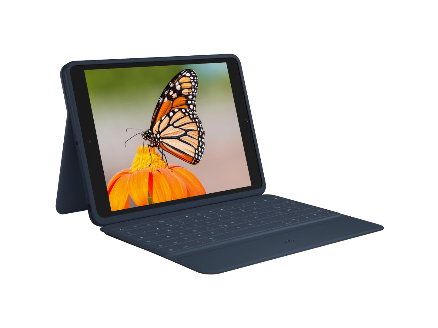 USED Logitech Rugged Folio Case iPad 7 / 8 / 9th Gen Blau günstig kaufen