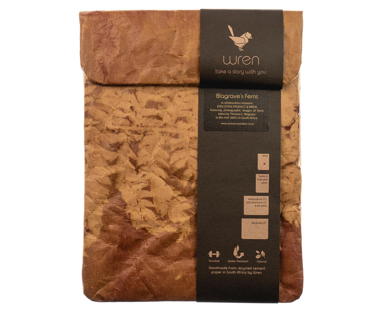 Wren Design Zementsack Sleeve Blagraves Ferns für Ipad 9.7" günstig kaufen