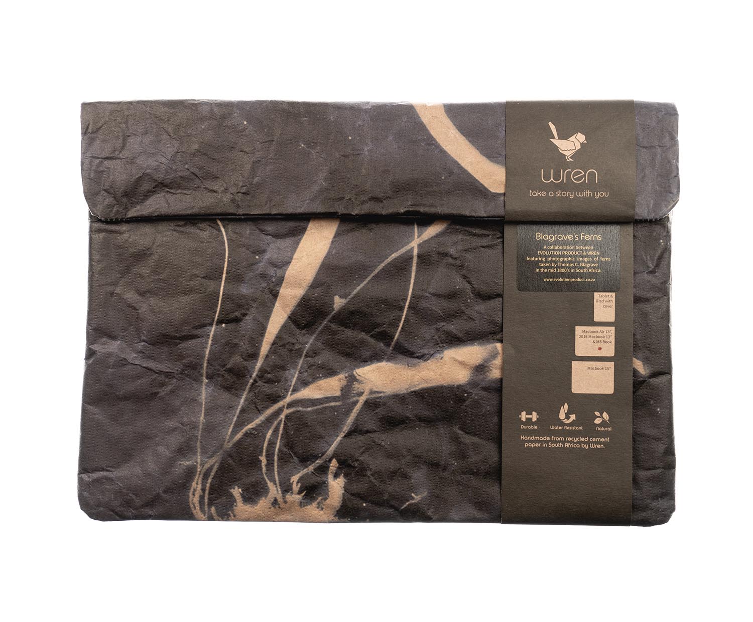 Wren Design Zementsack Sleeve Blagraves Ferns für MacBook 13" günstig kaufen