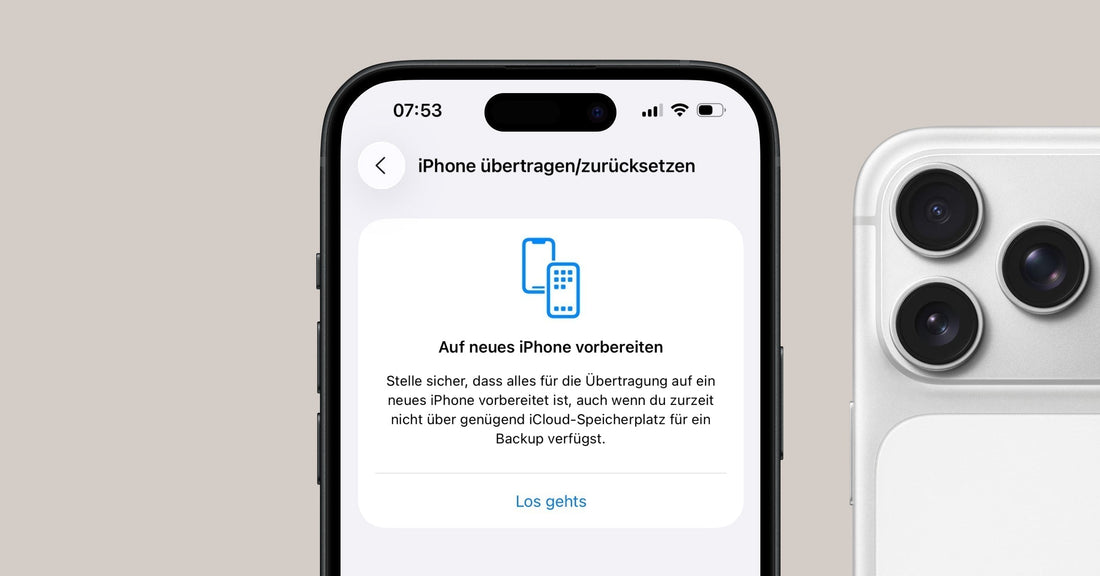 So überträgst Du Deine Daten auf Dein neues iPhone