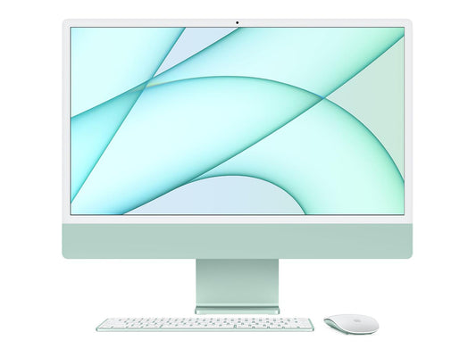 Apple iMac 24" Grün, M1, 8-Core CPU und 7-Core GPU, 256 GB, 8 GB RAM, Early 2021