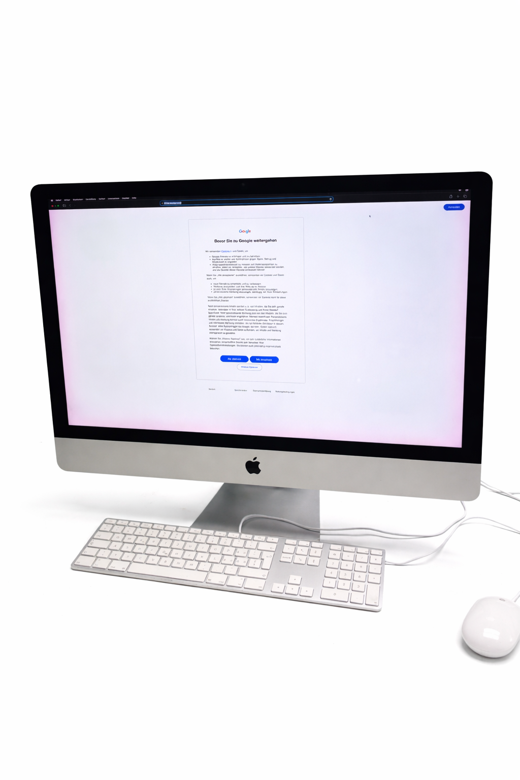 Apple iMac 27 Silber günstig gebraucht kaufen