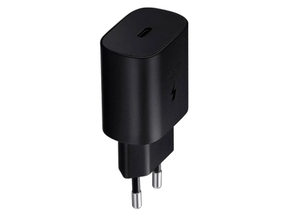 25W USB-C Ladegerät Schwarz für Samsung in Kombination mit Gerätekauf günstig kaufen