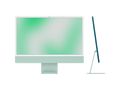 Apple iMac 24" Verde, M1, CPU 8-Core e GPU 8-Core, 2 TB, 8 GB RAM, Inizio 2021