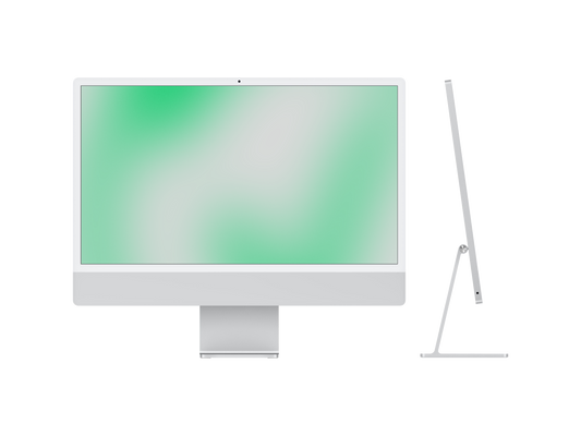 Apple iMac 24" Silber, M1, 8-Core CPU und 7-Core GPU, 1 TB, 16 GB RAM, Early 2021