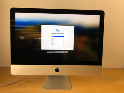 Apple iMac 21.5 Silber günstig gebraucht kaufen