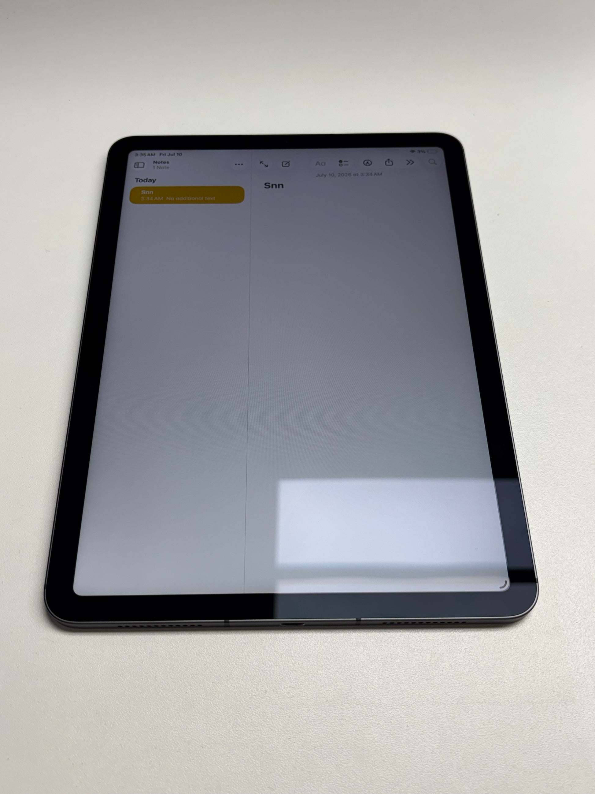 Apple iPad Air 5. Gen (2022) Space Grau günstig gebraucht kaufen