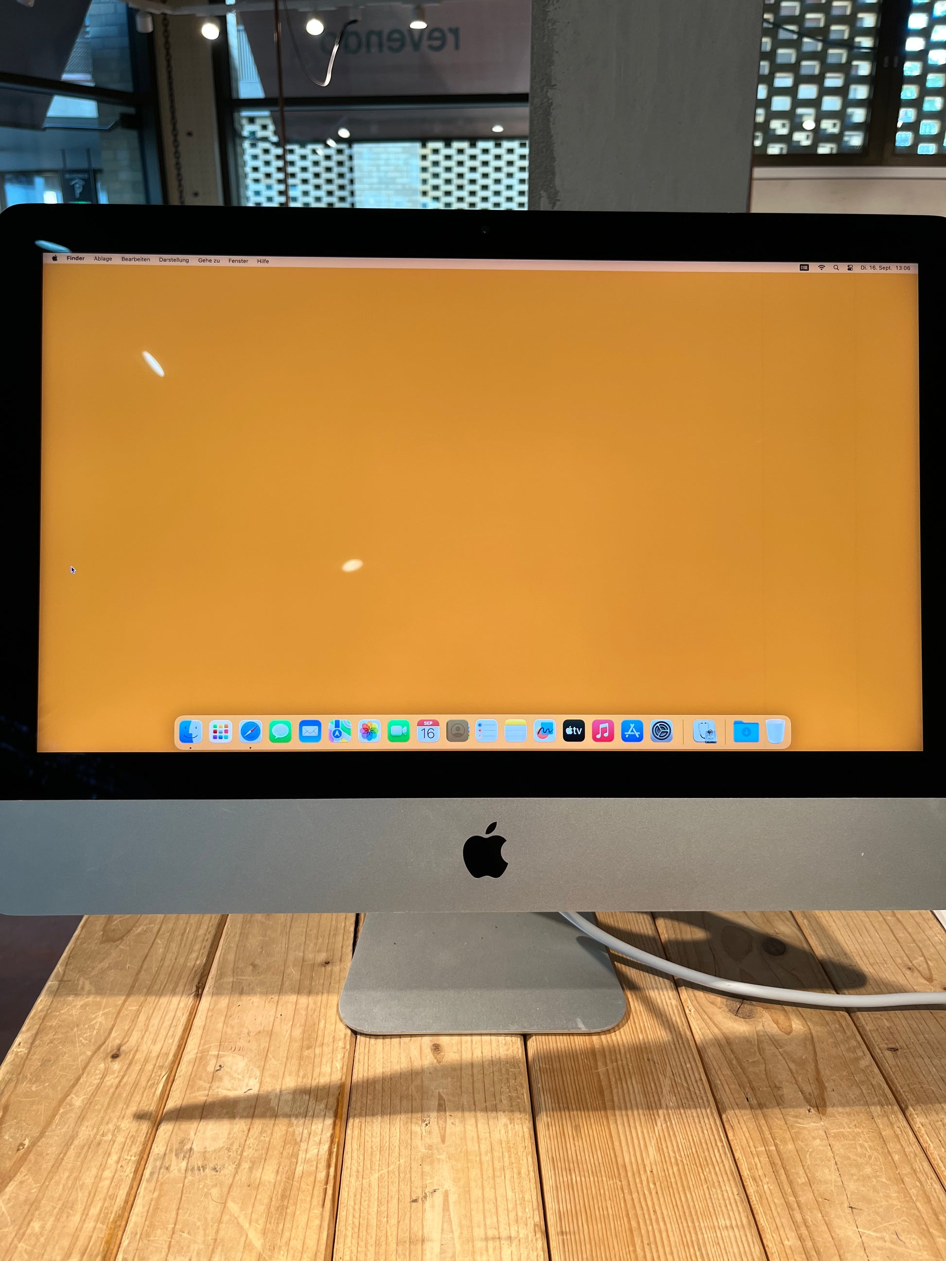 Apple iMac 21.5 Silber günstig gebraucht kaufen