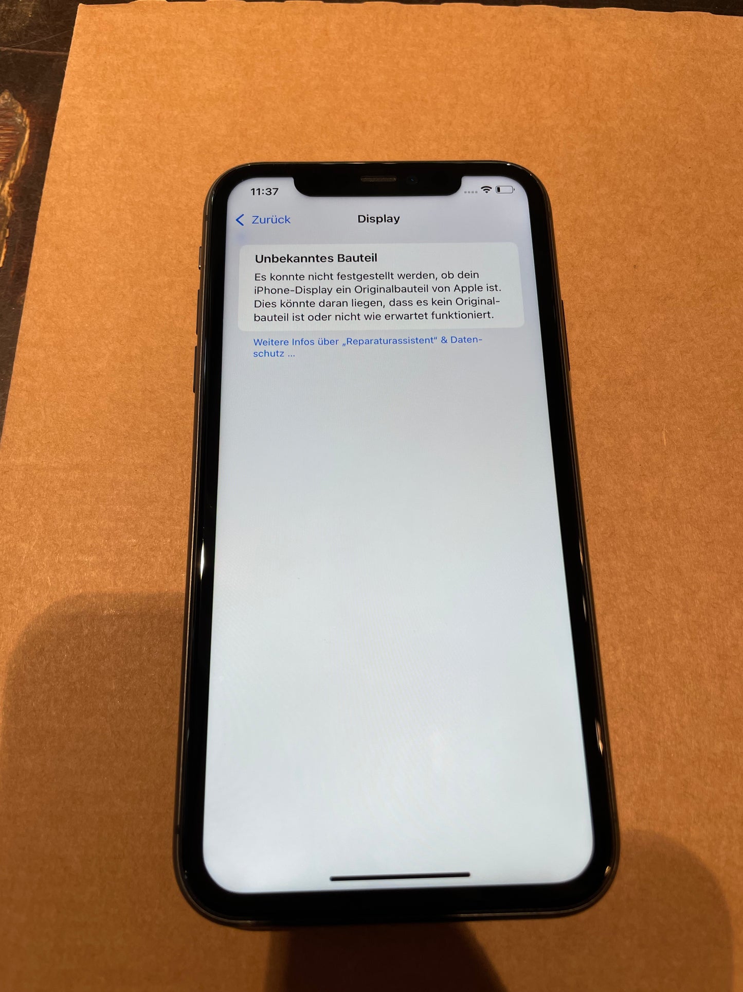 Apple iPhone 11 Schwarz günstig gebraucht kaufen