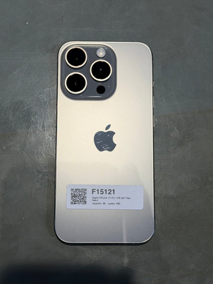 Apple iPhone 15 Pro Titan Natur günstig gebraucht kaufen