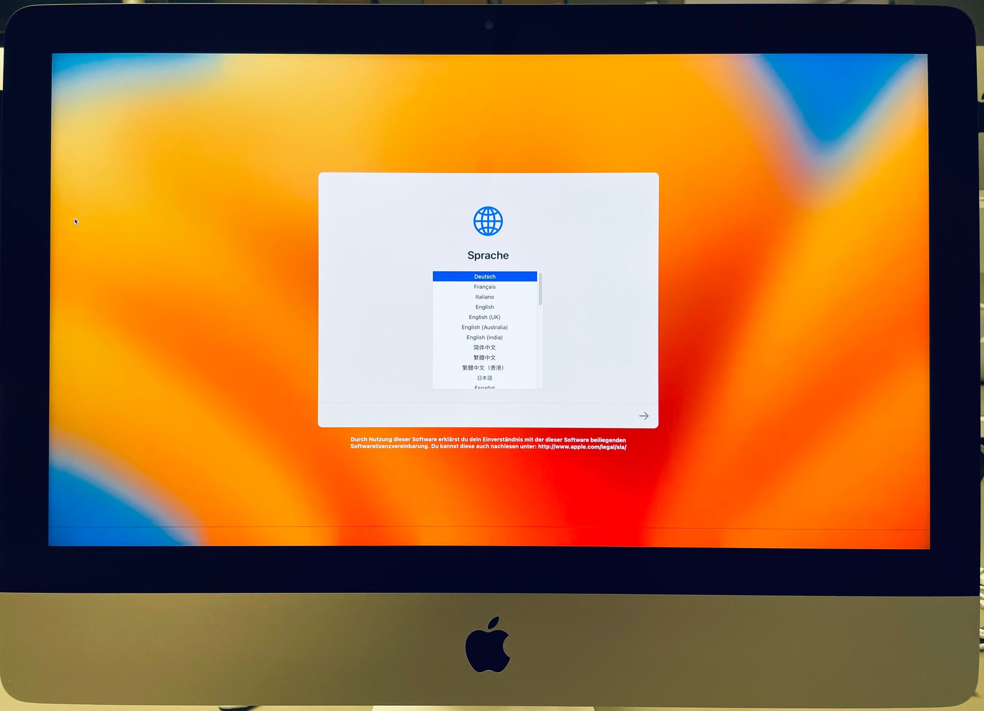 Apple iMac 21.5 Silber günstig gebraucht kaufen