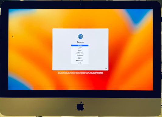 Apple iMac 21.5 Silber günstig gebraucht kaufen