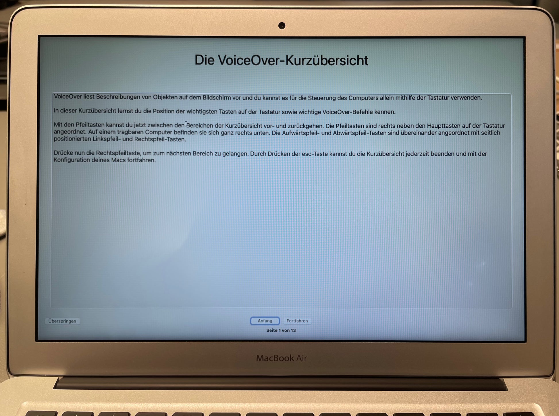 Apple MacBook Air 13 Silber günstig gebraucht kaufen