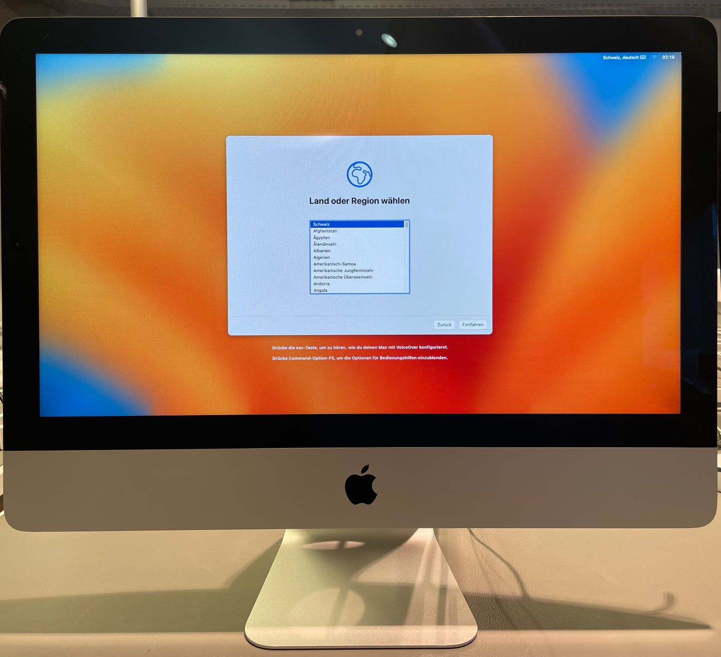 Apple iMac 21.5 Silber günstig gebraucht kaufen