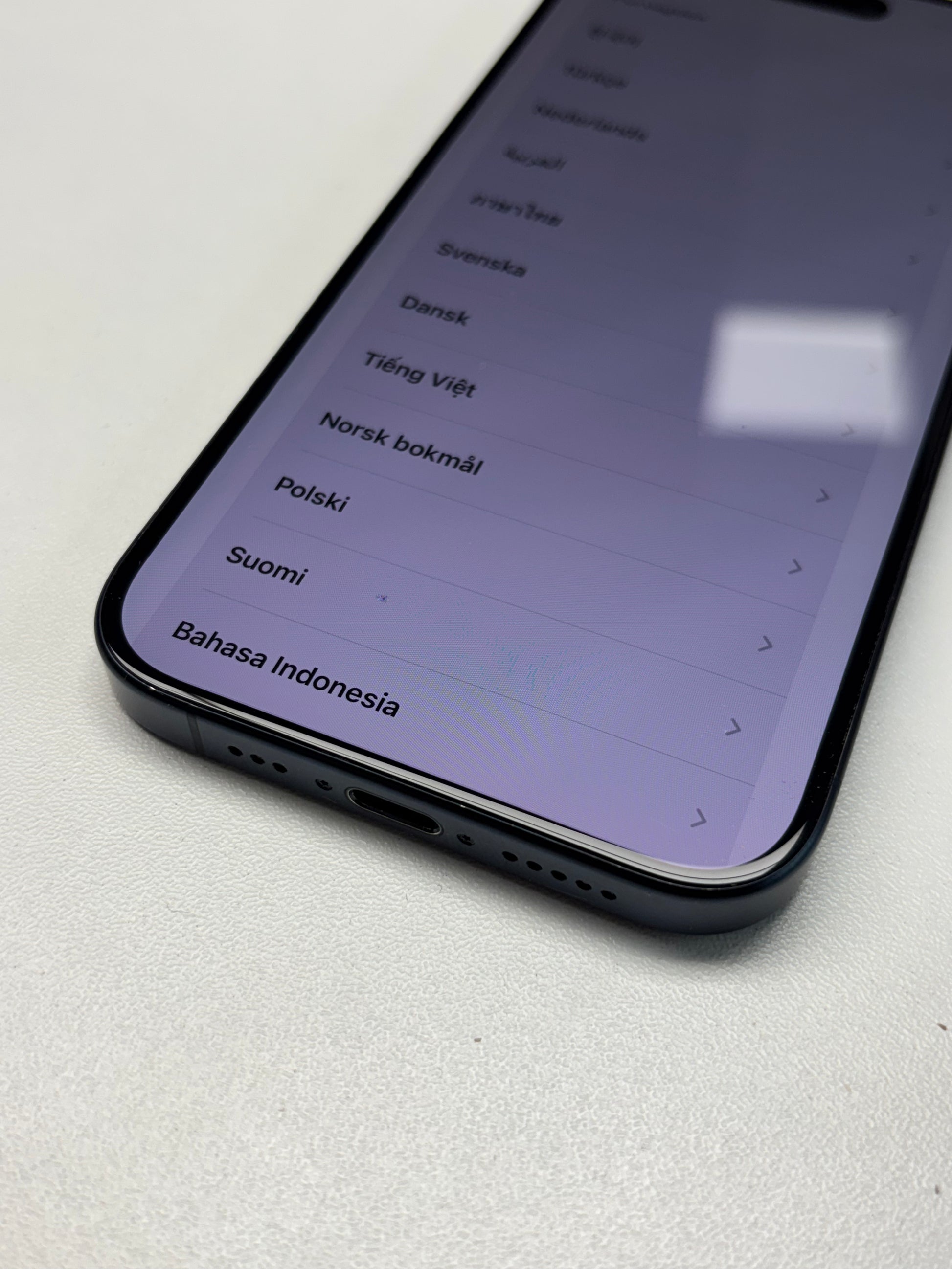 Apple iPhone 15 Pro Titan Blau günstig gebraucht kaufen