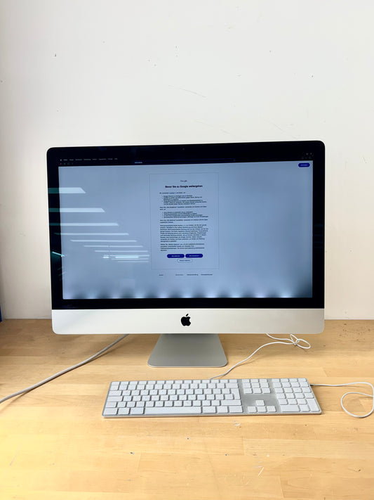 Apple iMac 27 Silber günstig gebraucht kaufen