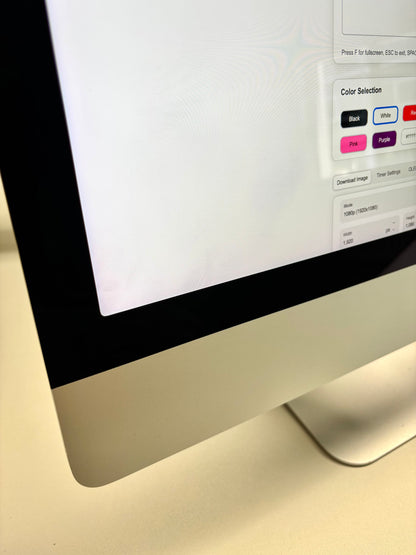 Apple iMac 21.5 Silber günstig gebraucht kaufen