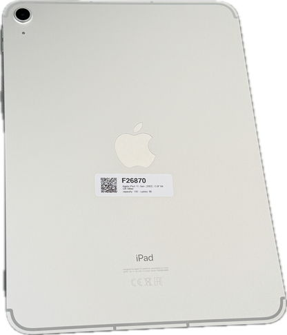 Apple iPad 10. Gen (2022) Silber günstig gebraucht kaufen